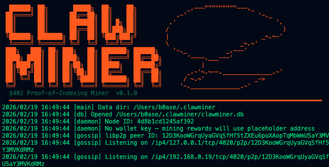 ClawMinerd: The $402 Protocol in Go