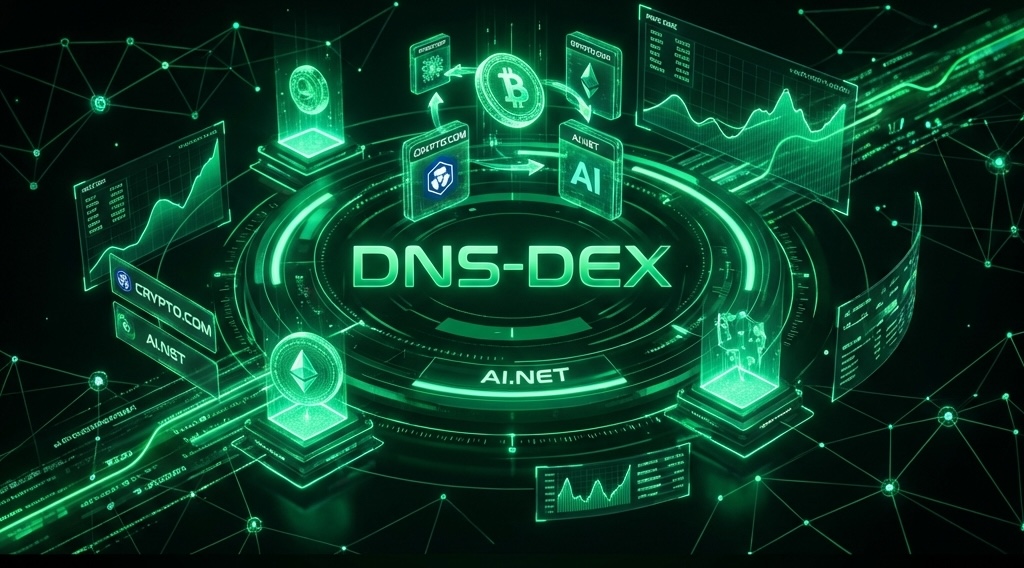 DNS-DEX: The Stock Exchange Where Every Ticker Is a URL